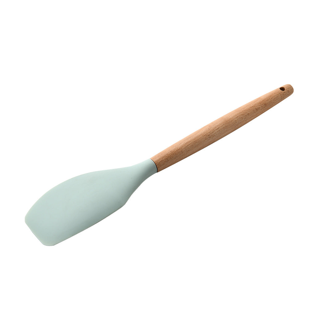 Silicone Cookware Featuring Ergonomic Wooden Handles