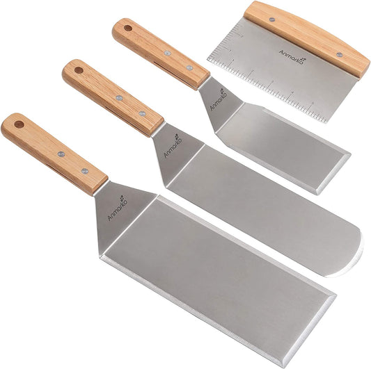 Stainless Steel Spatula Set
