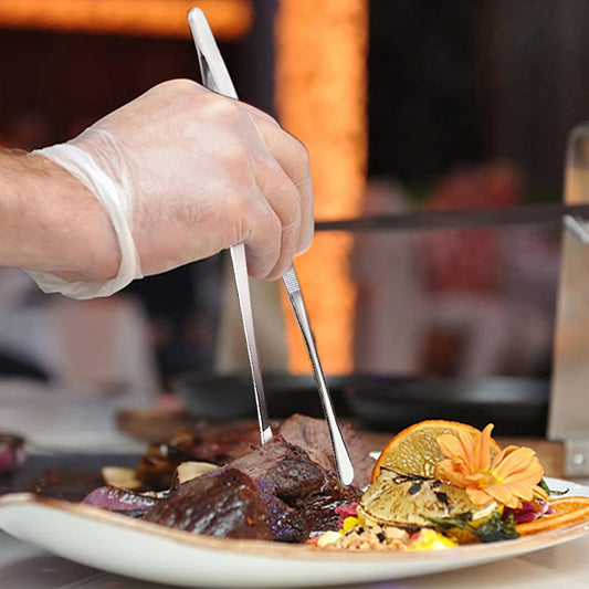 Stainless Steel Cooking Tweezers 