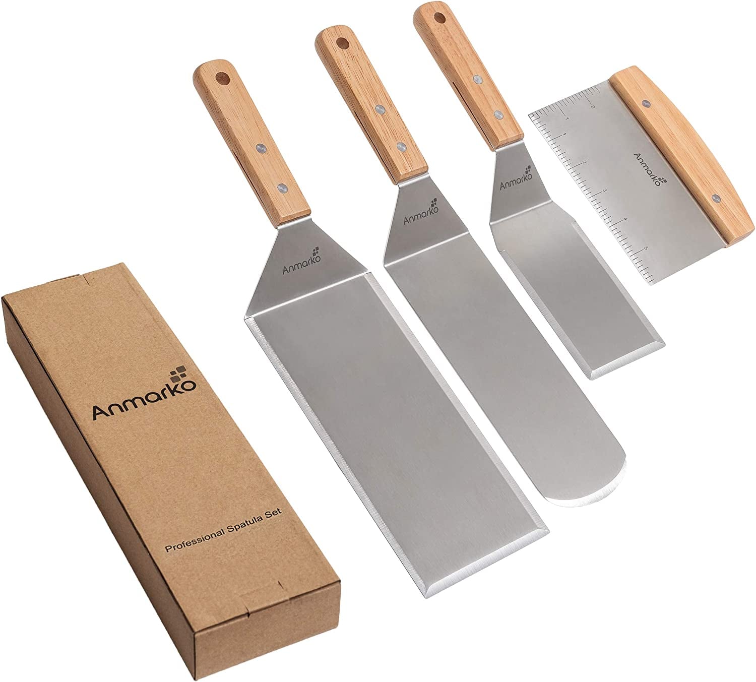 Stainless Steel Spatula Set